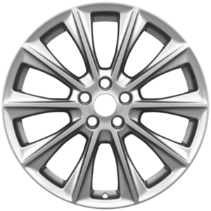 Disk iz lahke zlitine 18" z 10 kraki, srebrne barve